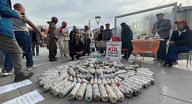 Akademisyen ve gönüllüler 2 ayda 100 bin sigara izmariti topladı