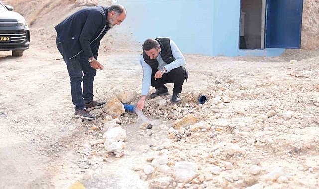 Akçadağ'da iki mahallede içme suyu sorunu çözüldü