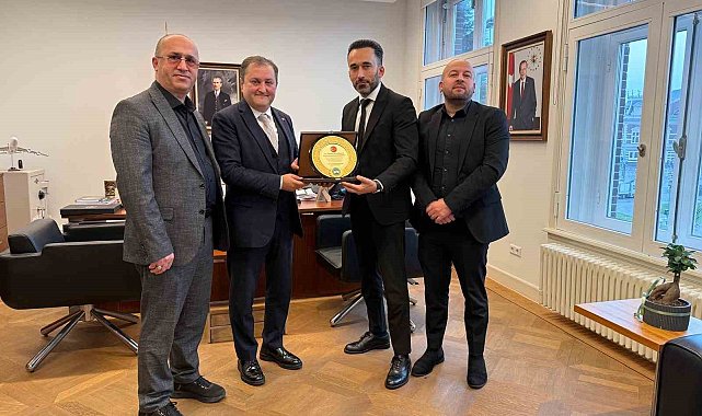 AKİB yönetiminden Amsterdam Başkonsolosu'na ziyaret