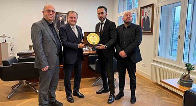 AKİB yönetiminden Amsterdam Başkonsolosu'na ziyaret