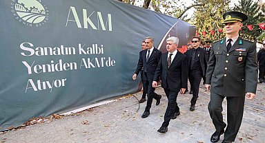 AKM'de geri sayım başladı: Yeniden şehrin buluşma noktası olacak