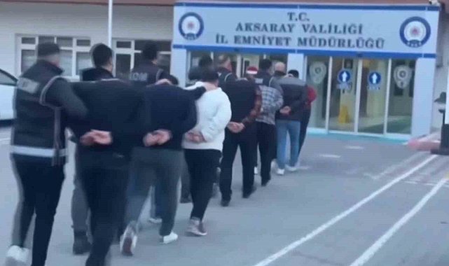 Aksaray'da FETÖPDY operasyonu: 10 gözaltı, 1 tutuklama