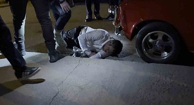 Aksaray'da yol ortasında palalı saldırı: 1 ağır yaralı