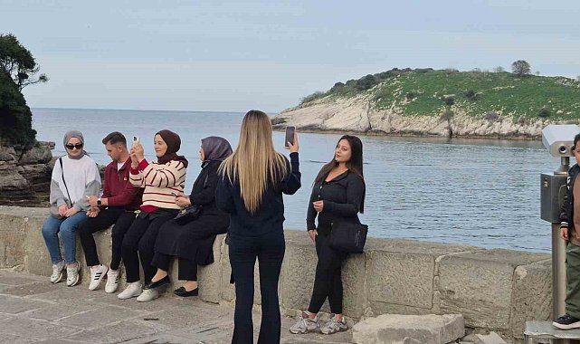 Amasra'ya kruvaziyer ile gelen sayısı 112 bini aştı