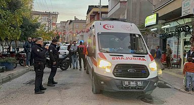 Amcasının bıçaklı saldırısında yaralandı