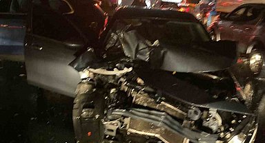 Anadolu Otoyolu'nda zincirleme kaza: 3 yaralı