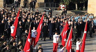 Anıtkabir'de 10 Kasım töreni düzenlendi