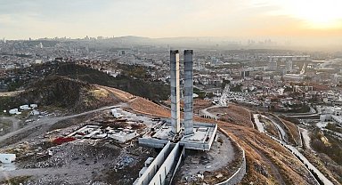 Ankara Hıdırlıktepe'de milyarlık anıt çürümeye terk edildi