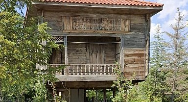 Ankara'da 200 yıllık serender kül oldu