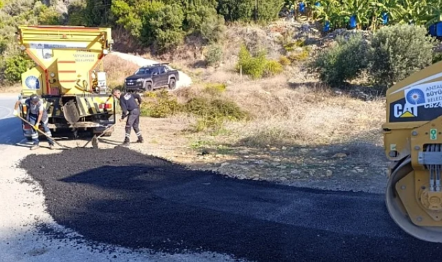 Antalya Büyükşehir'den Alanya'da kışa hazırlık