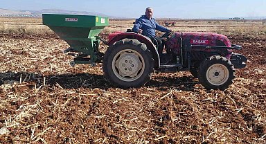 Araban Ovası'nda kuraklık ekimi 2 ay geciktirdi