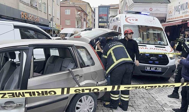 Araçtaki piknik tüpü bomba gibi patladı: 1 yaralı