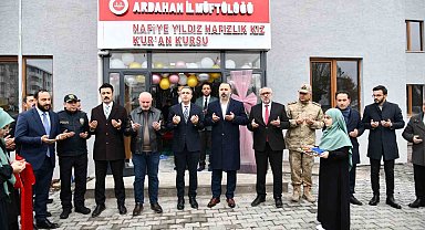 Ardahan'da, Kız Kur'an Kursu'nun açılışı yapıldı