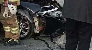 Arnavutköy'de feci kaza: 1 yaralı