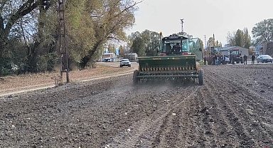 Arpalı'da suni mera tesisi oluşturuldu