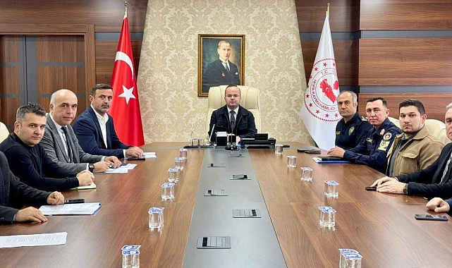 Artvin Hopa'da "Kış Tedbirleri Koordinasyon Toplantısı" yapıldı