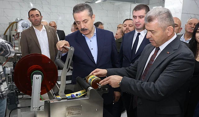 Artvin'de apiterapi ürünleri işleme ve bal dolum tesisi hizmete açıldı