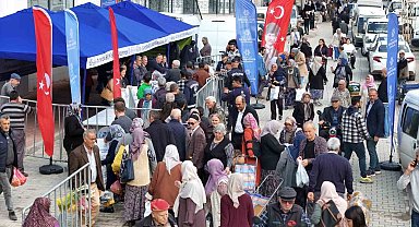 Ata tohumlarından üretilen fideler Aydınlılara ulaştırılıyor