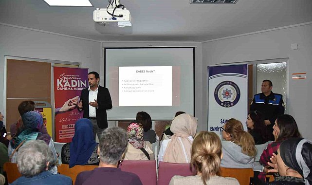 Atakum'da 'Kadına Şiddete Hayır' programı