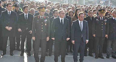 Atatürk ölümünün 87. yıldönümünde Kars'ta anıldı