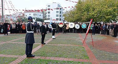 Atatürk Sinop'ta anıldı