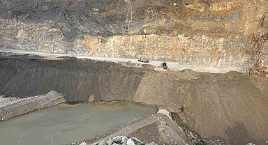 Atık suyu dereye boşaltan taş ocağına yasal işlem başlatıldı
