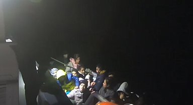 Aydın açıklarında 30 düzensiz göçmen kurtarıldı