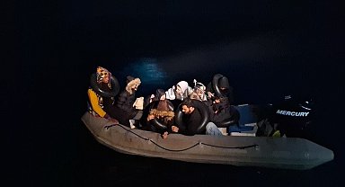 Aydın açıklarında 8 düzensiz göçmen kurtarıldı