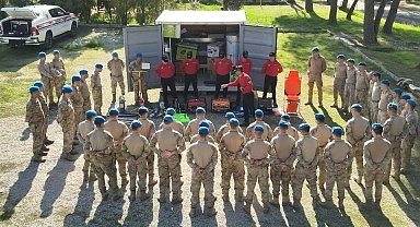 Aydın'da 105 jandarma personeline afet eğitimi verildi