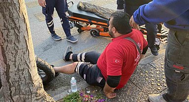 Aydın'da görünmez kaza: 1 yaralı