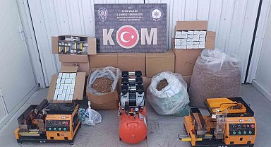 Aydın'da kaçak tütün operasyonu: 68 bin makaron ele geçirildi