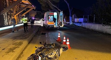 Aydın'da motosiklet kazası: 1 ölü