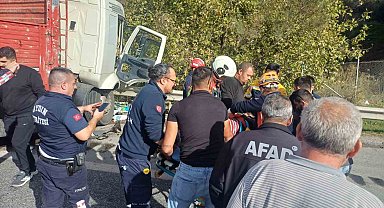 Aydın'da trafik kazası: 1 yaralı