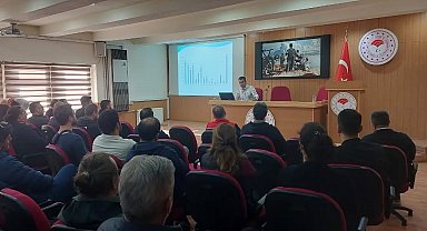 Aydın'da veteriner hekimlere 'şap hastalığı' eğitimi verildi