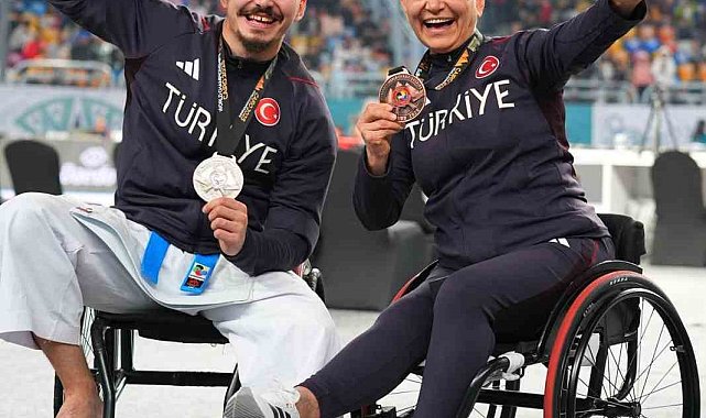 Aydınlı milli sporcu Uslu gümüş madalyanın sahibi oldu