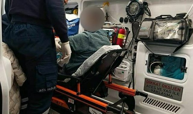 Ayvalık açıklarında rahatsızlanan şahıs sahil güvenlik tarafından tahliye edildi