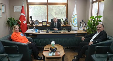 Ayvalık'tan Edremit Ticaret Odasına ziyaret