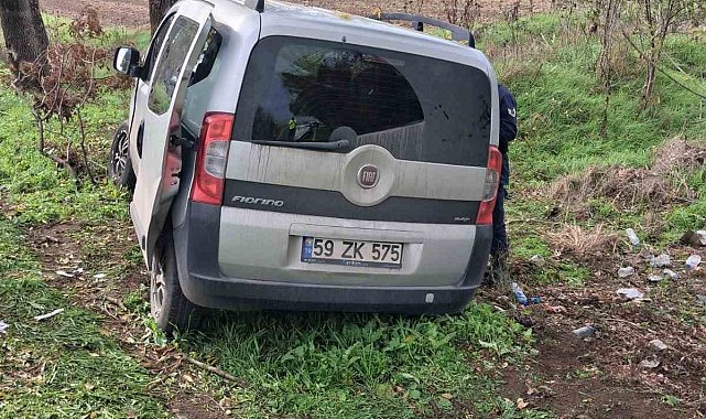 Babaeski'de trafik kazası: 1 ölü, 1 yaralı