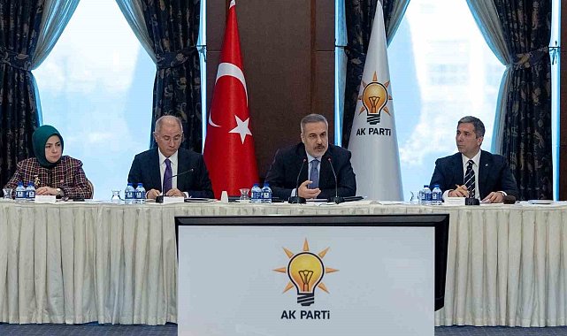 Bakan Fidan Marmara Bölge Milletvekilleri ile bir araya geldi