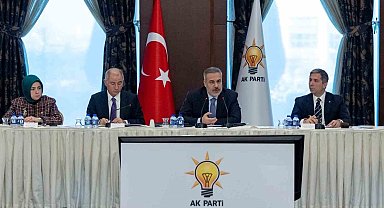Bakan Fidan Marmara Bölge Milletvekilleri ile bir araya geldi
