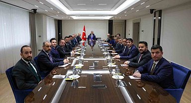 Bakan Fidan, MÜSİAD Genel Başkanı Özdemir'i kabul etti