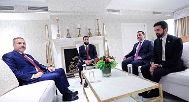 Bakan Fidan, Suriye Devlet Başkanı eş-Şara ile bir araya geldi