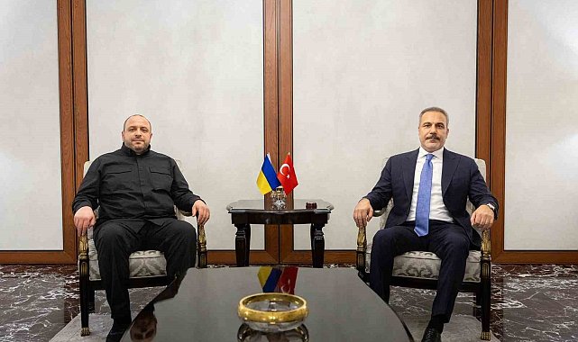 Bakan Fidan, Ukrayna Milli Güvenlik ve Savunma Konseyi Sekreteri ile bir araya geldi