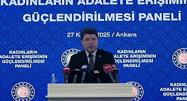 Bakan Tunç: "Kadına yönelik şiddet bizim kırmızı çizgimizdir "