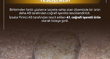 Bakan Yumaklı: "Tescilli ürün sayımız 42'ye yükseldi"