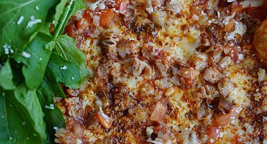 Balıkesir'den dünyaya yeni lezzet: Kokoreçli pizza