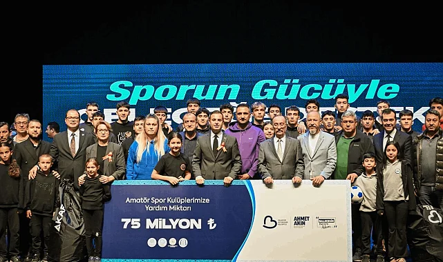 Balıkesir'de gençlere ve spora büyük destek
