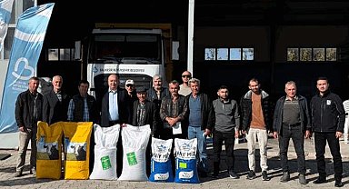 Balıkesir'de tohum desteği üreticinin yüzünü güldürüyor