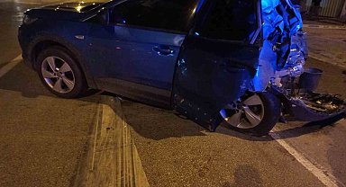 Bandırma'da feci kaza: 1 ölü, 1 yaralı