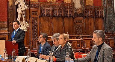 Başkan Aras, Barselona'daki MedCities Genel Kurulu'nda konuştu